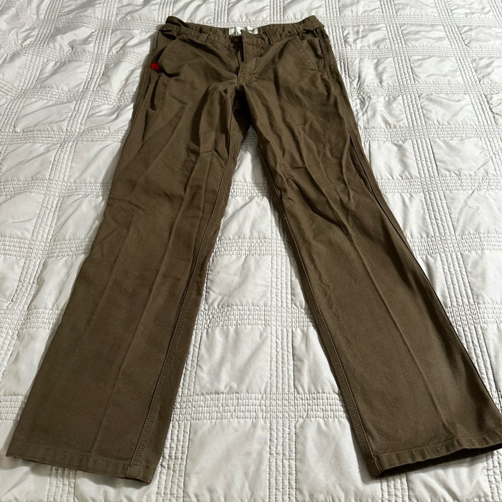 Casual Brown Straight Leg Jeans with Comfortable Fit